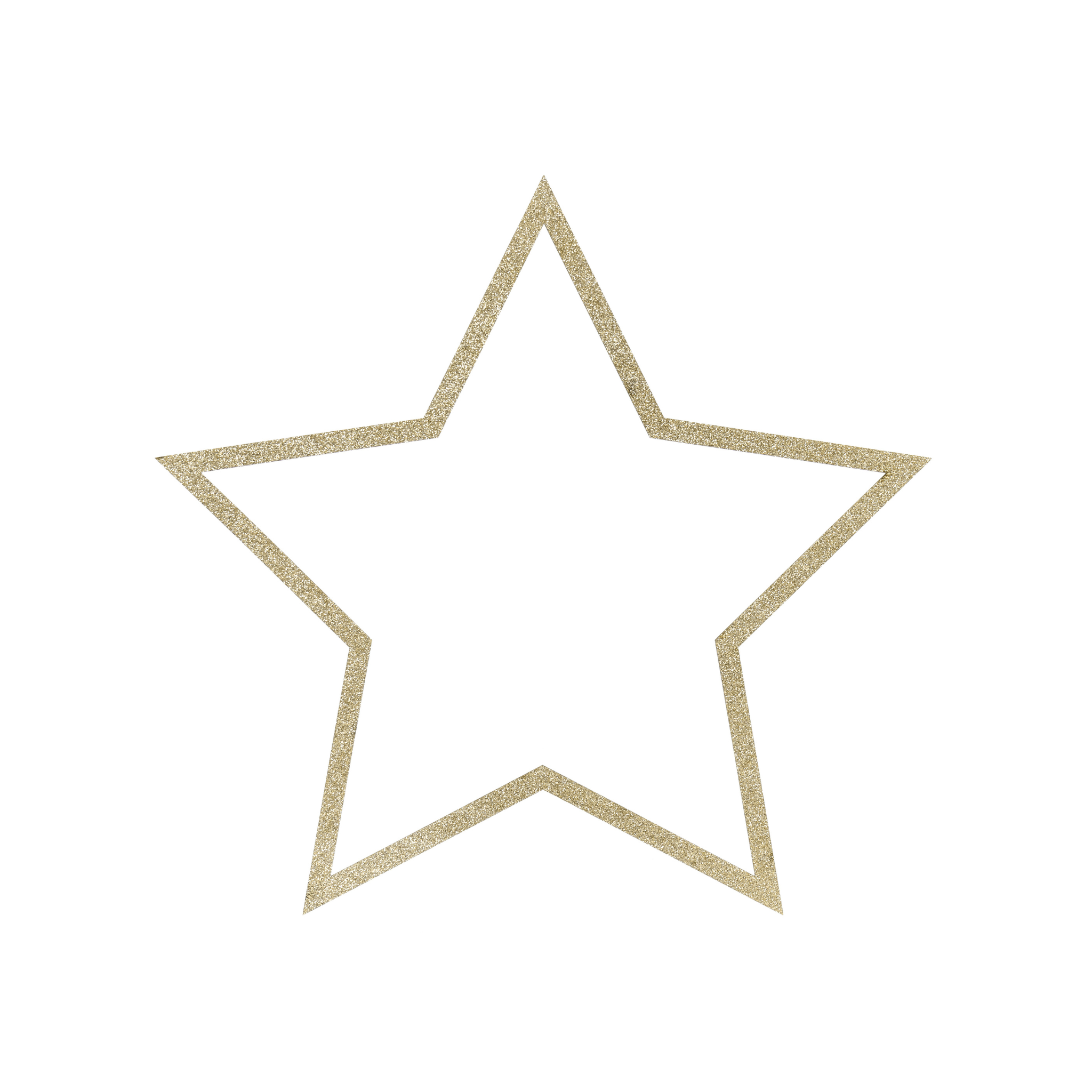 Hängedeko Sterne Holz Glitzer -hey-Party.de- Hängedekoration -#Variante_