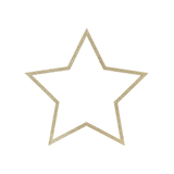 Hängedeko Sterne Holz Glitzer -hey-Party.de- Hängedekoration -#Variante_