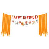Girlande "Happy Birthday" Zirkus -hey-Party.de- Girlanden -#Variante_