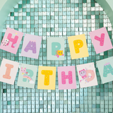 Happy Birthday Girlande Gabby´s Dollhouse -hey-Party.de- Girlanden -#Variante_