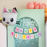 Happy Birthday Girlande Gabby´s Dollhouse -hey-Party.de- Girlanden -#Variante_