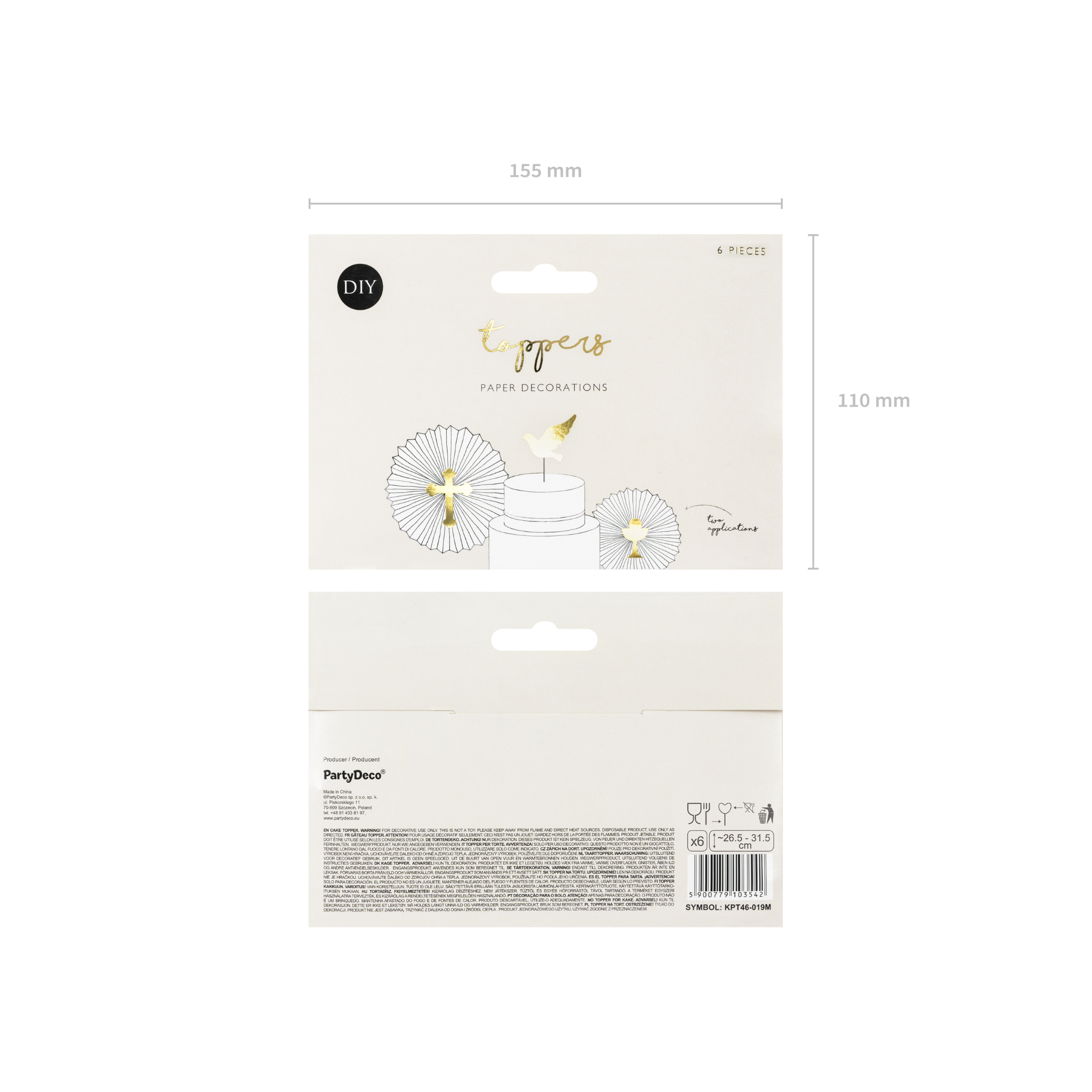 Kuchen Topper Christlich -hey-Party.de- Cupcake- und Kuchen-Topper -#Variante_