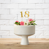 Kuchentopper Zahlen Tischnummern Gold -hey-Party.de- Cupcake- und Kuchen-Topper -#Variante_