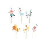 Cupcake-Topper Zirkus -hey-Party.de- Cupcake- und Kuchen-Topper -#Variante_