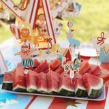 Cupcake-Topper Zirkus -hey-Party.de- Cupcake- und Kuchen-Topper -#Variante_