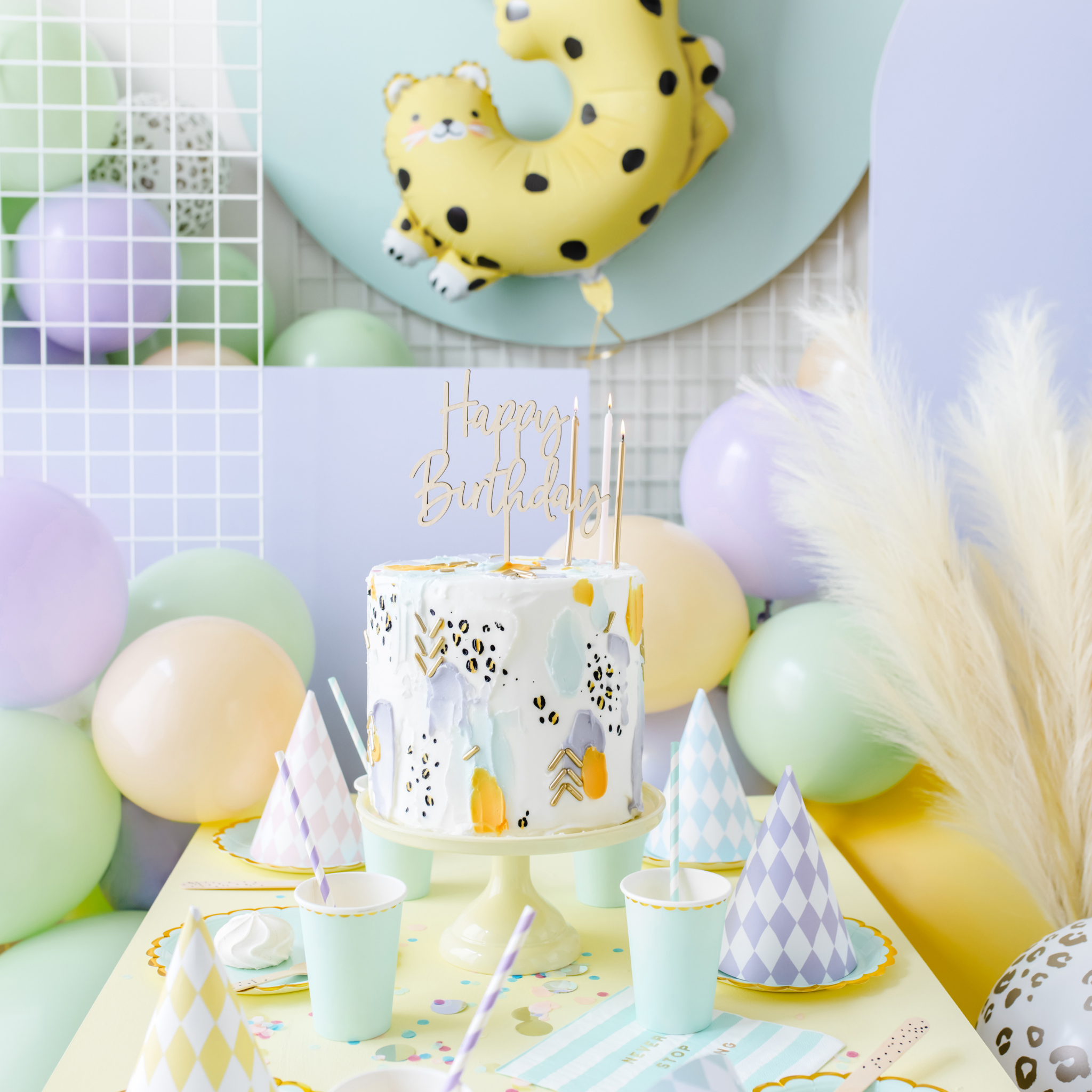 Künstliches Pampasgras Groß -hey-Party.de- Kunstblumen -#Variante_