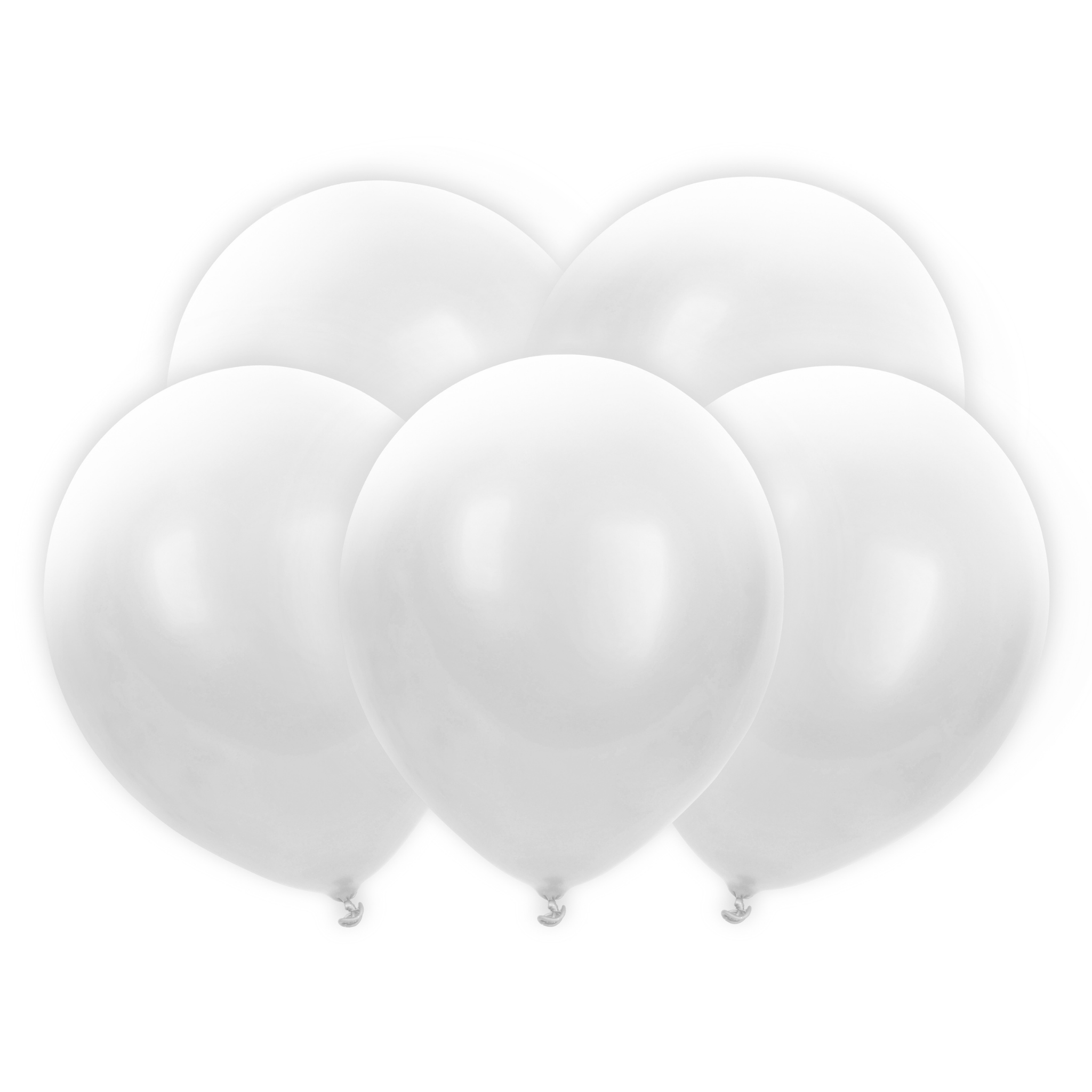 LED Luftballons Weiß - leuchten Bunt -hey-Party.de- Latexballons -#Variante_