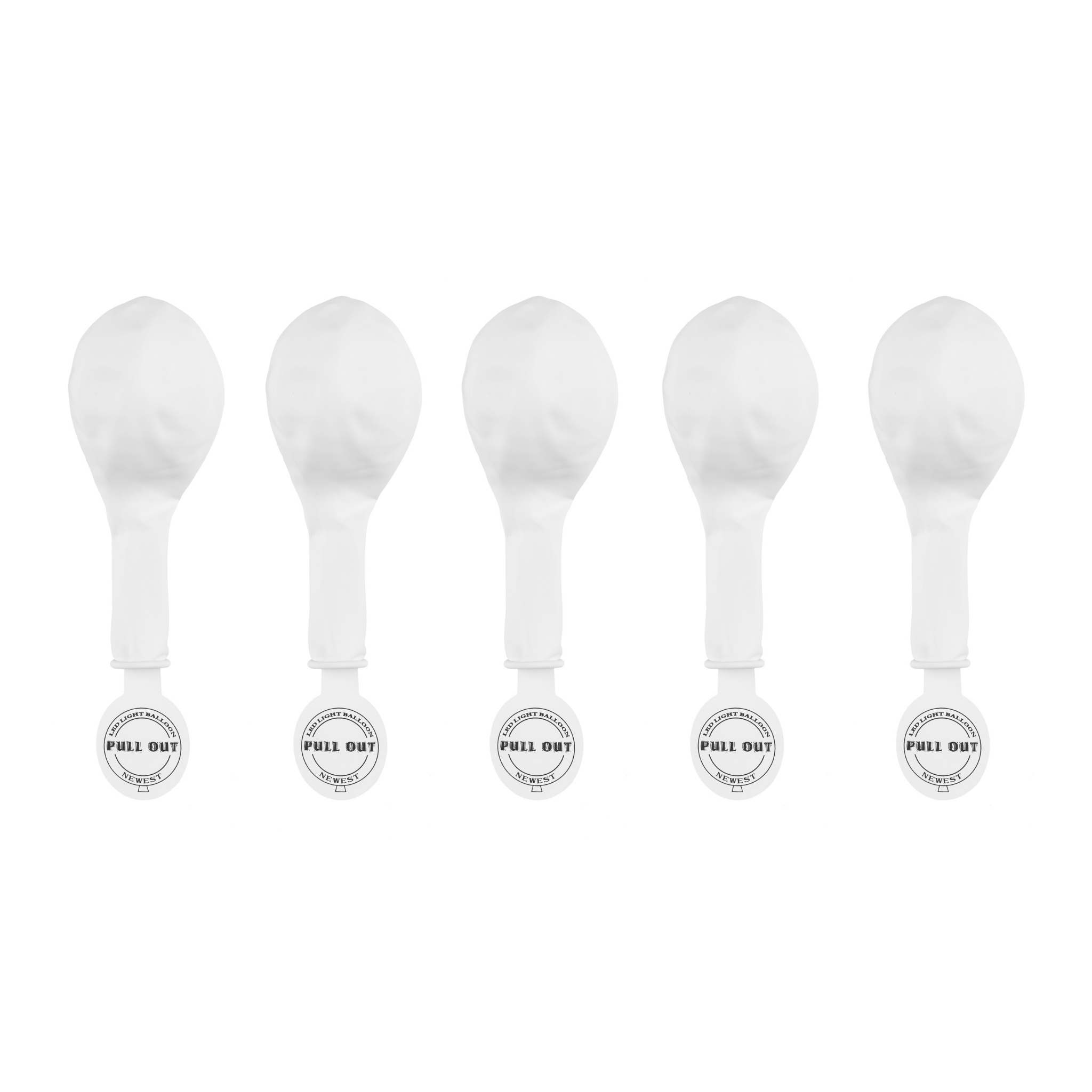 LED Luftballons Weiß - leuchten Bunt -hey-Party.de- Latexballons -#Variante_