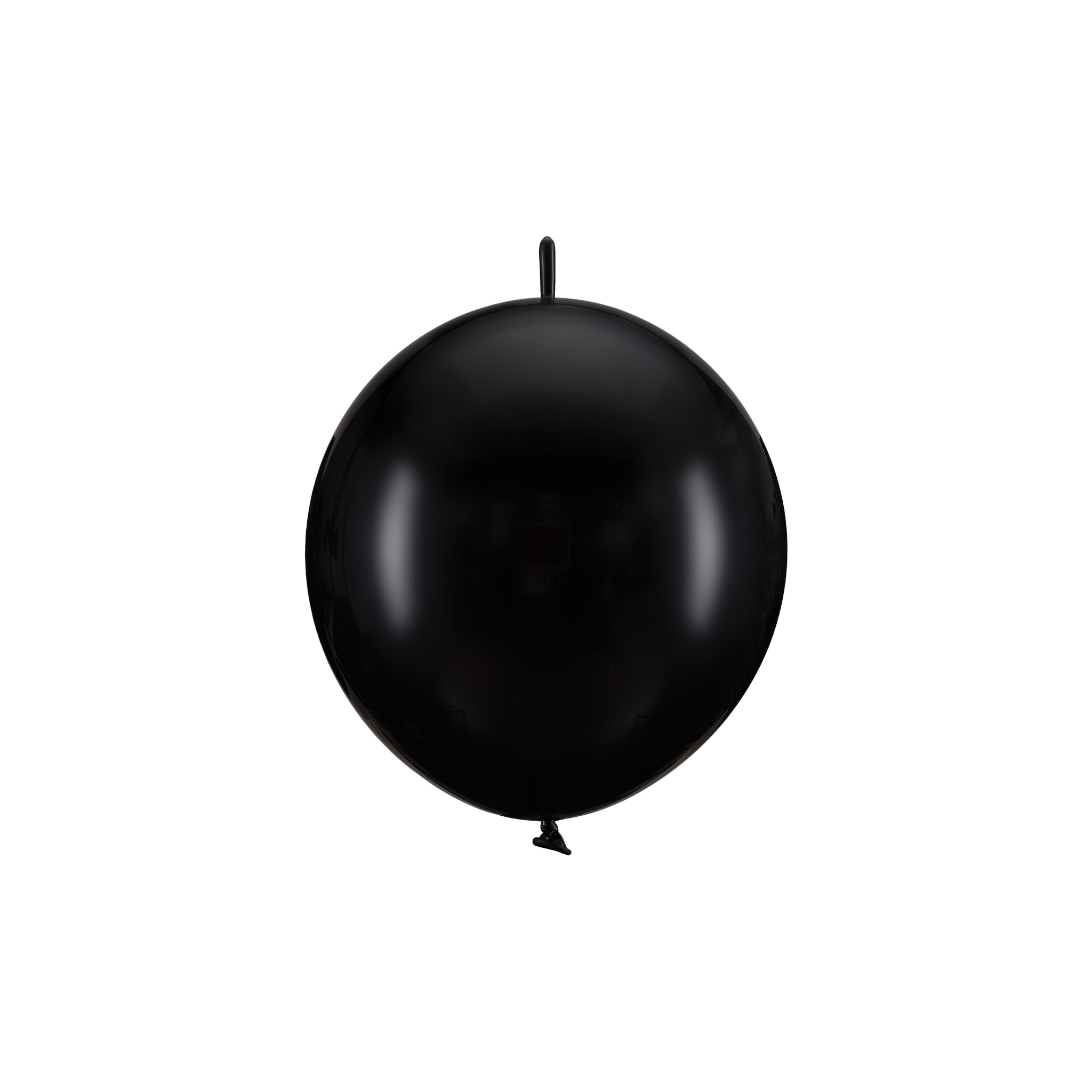 Link-Luftballons Schwarz -hey-Party.de- Latexballons -#Variante_ 28 cm