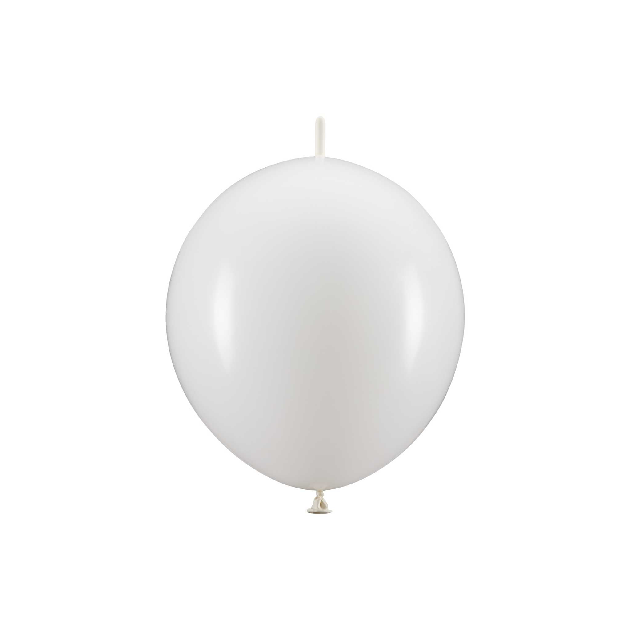 Link-Luftballons Weiß -hey-Party.de- Latexballons -#Variante_33 cm