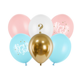 Luftballon-Set „Boy or Girl“ -hey-Party.de- Latexballons -#Variante_