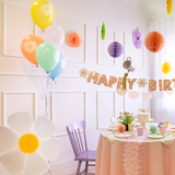 Luftballon-Set Gänseblümchen Pastell -hey-Party.de- Latexballons -#Variante_