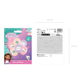 Luftballon Set Gabby´s Dollhouse Rosa-Nude-Lila 30cm