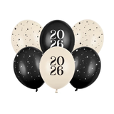 Luftballon Set Happy New Year 2026