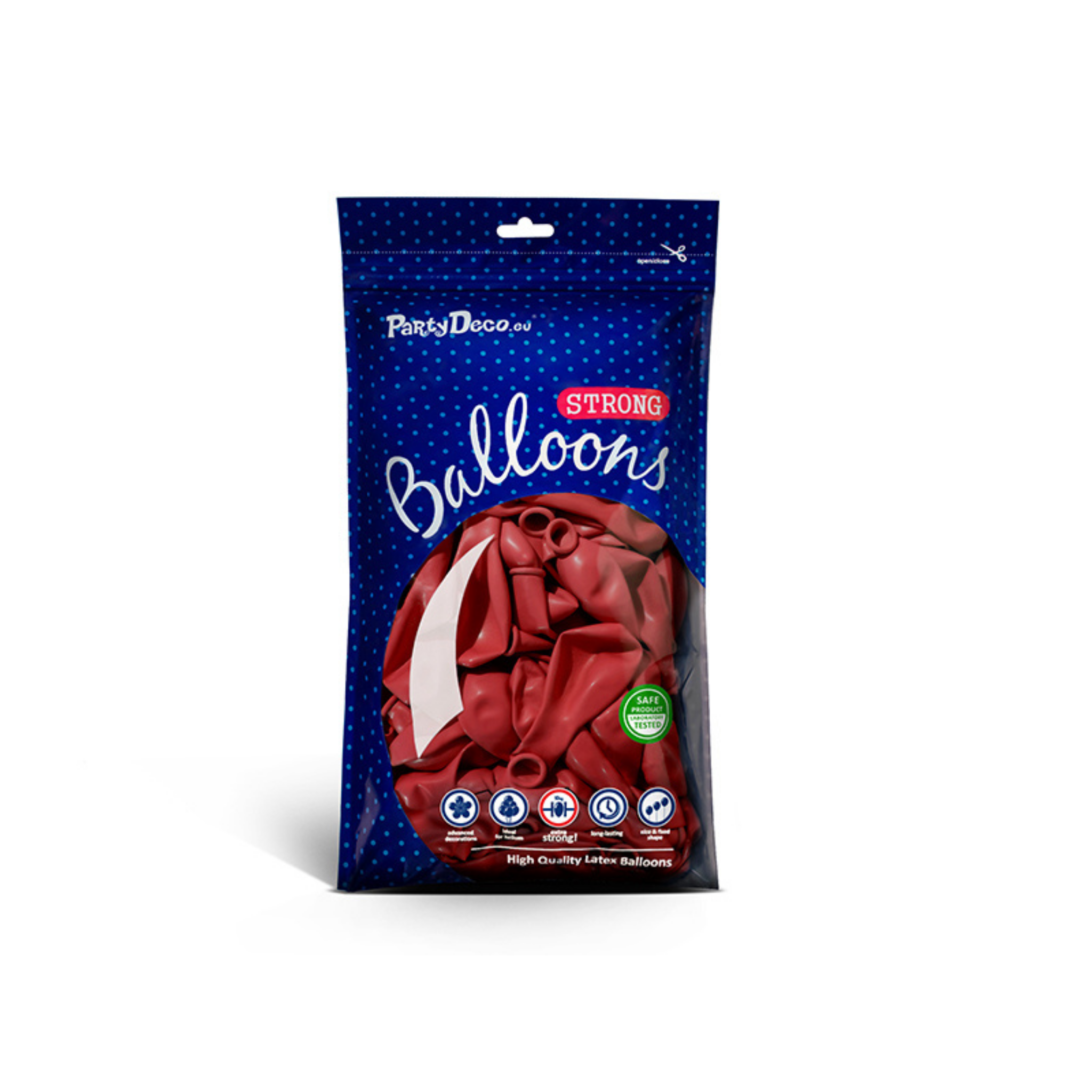 Luftballons Rot -hey-Party.de- Latexballons -#Variante_50 Stück