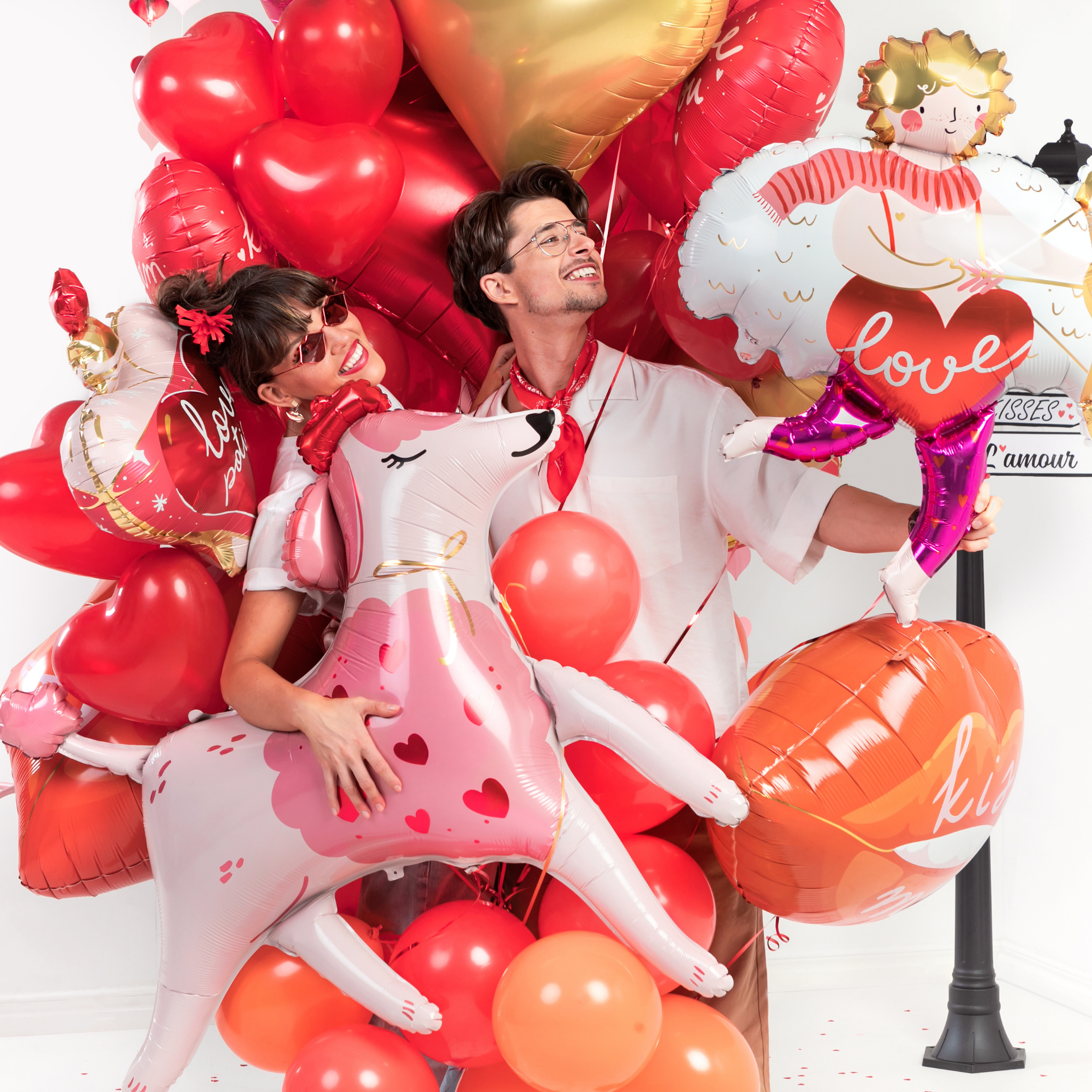 Herz- Luftballons Rot -hey-Party.de- Latexballons -#Variante_