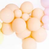 Luftballons Pfirsichfarben 30 cm -hey-Party.de- Latexballons -#Variante_