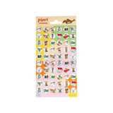 Mini-Aufkleber Pippi Langstrumpf -hey-Party.de- Aufkleber -#Variante_