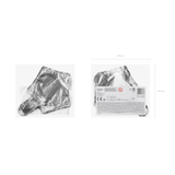 Mini-Folienballon Stern Silber -#Variante_Mini