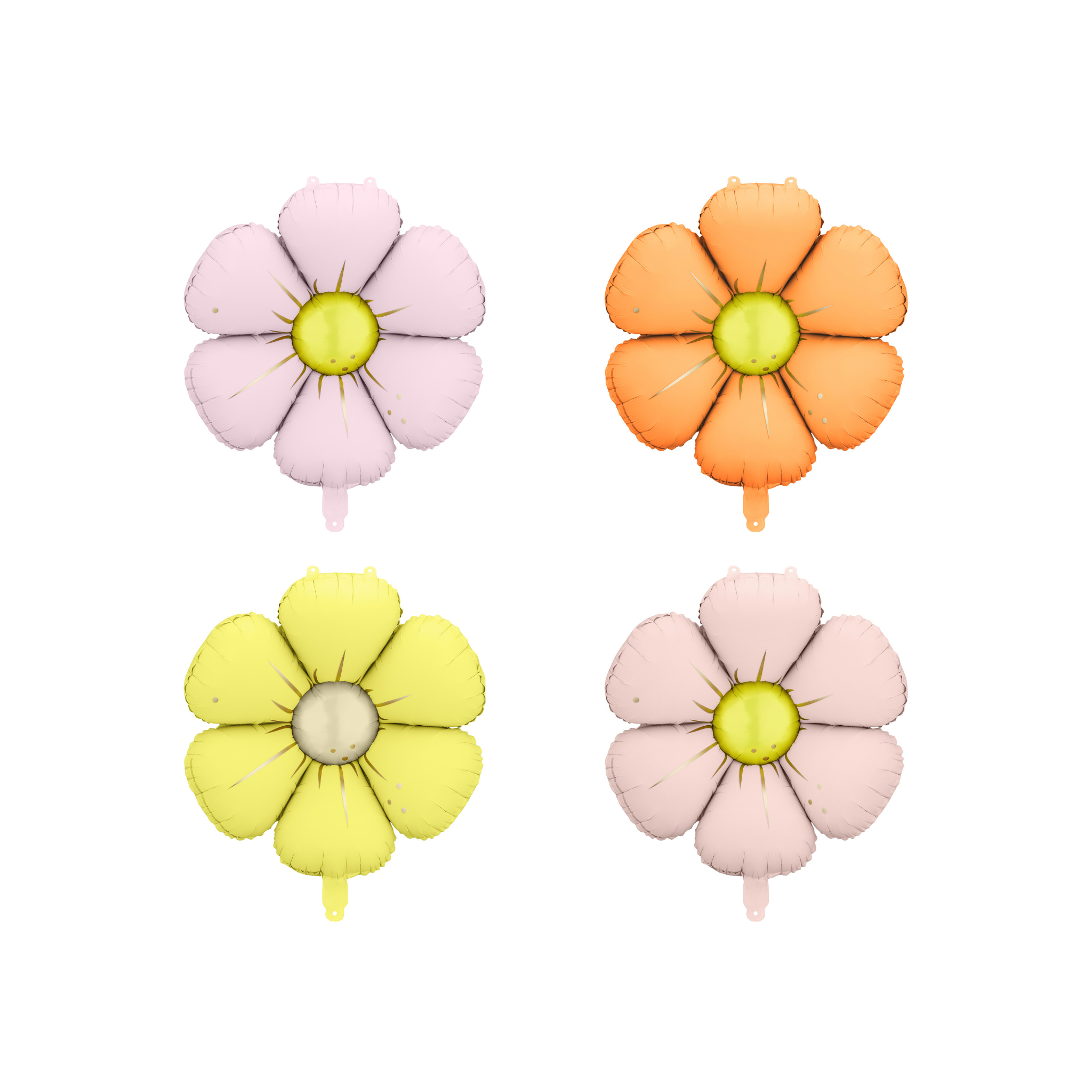 Mini-Folienballons Gänseblumen -hey-Party.de- Mini Folienballons -#Variante_