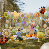 Mini-Folienballons Gänseblumen -hey-Party.de- Mini Folienballons -#Variante_