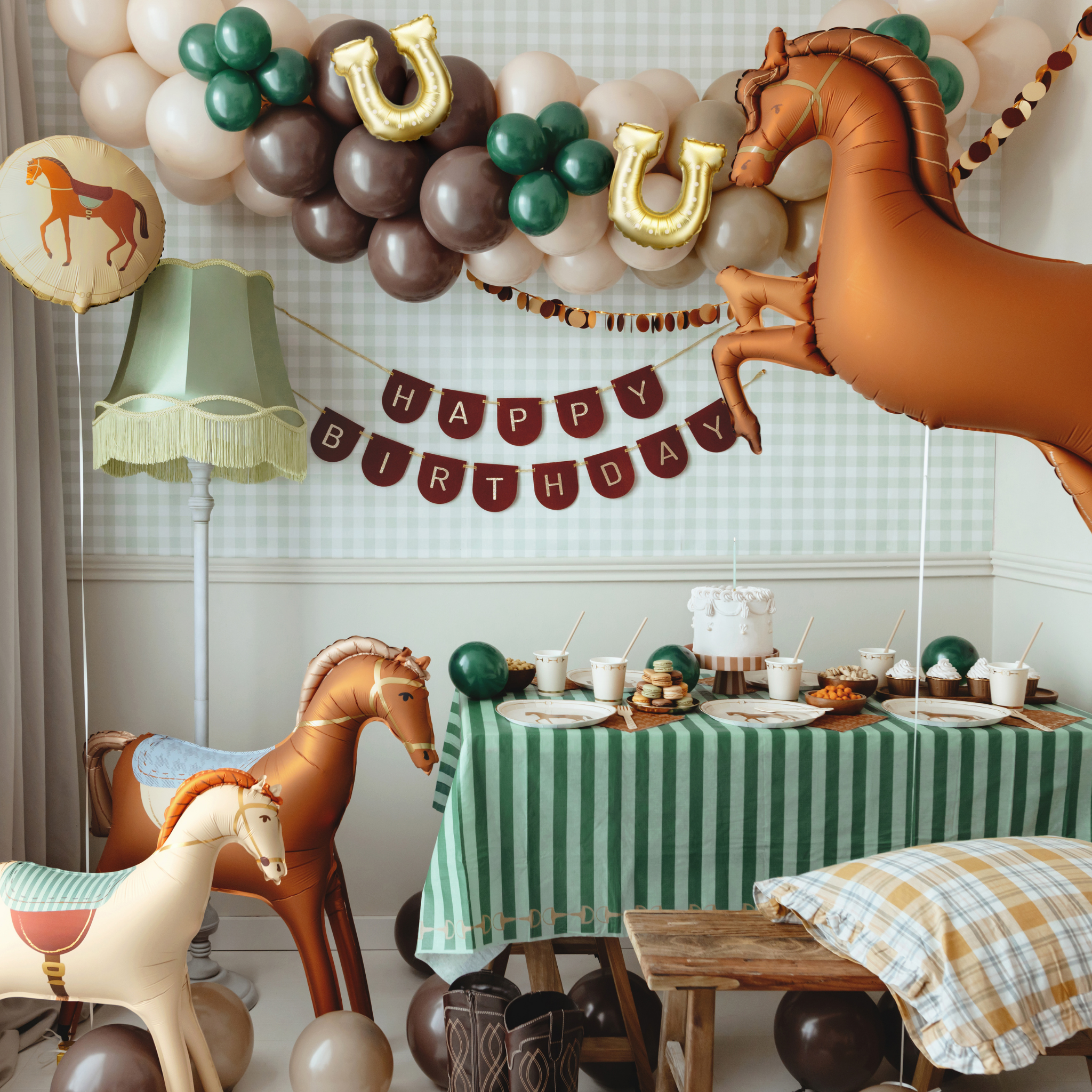 Mini-Folienballons Hufeisen -hey-Party.de- Mini Folienballons -#Variante_