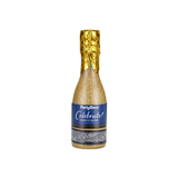 Mini-Konfettikanone Champagnerflasche Gold