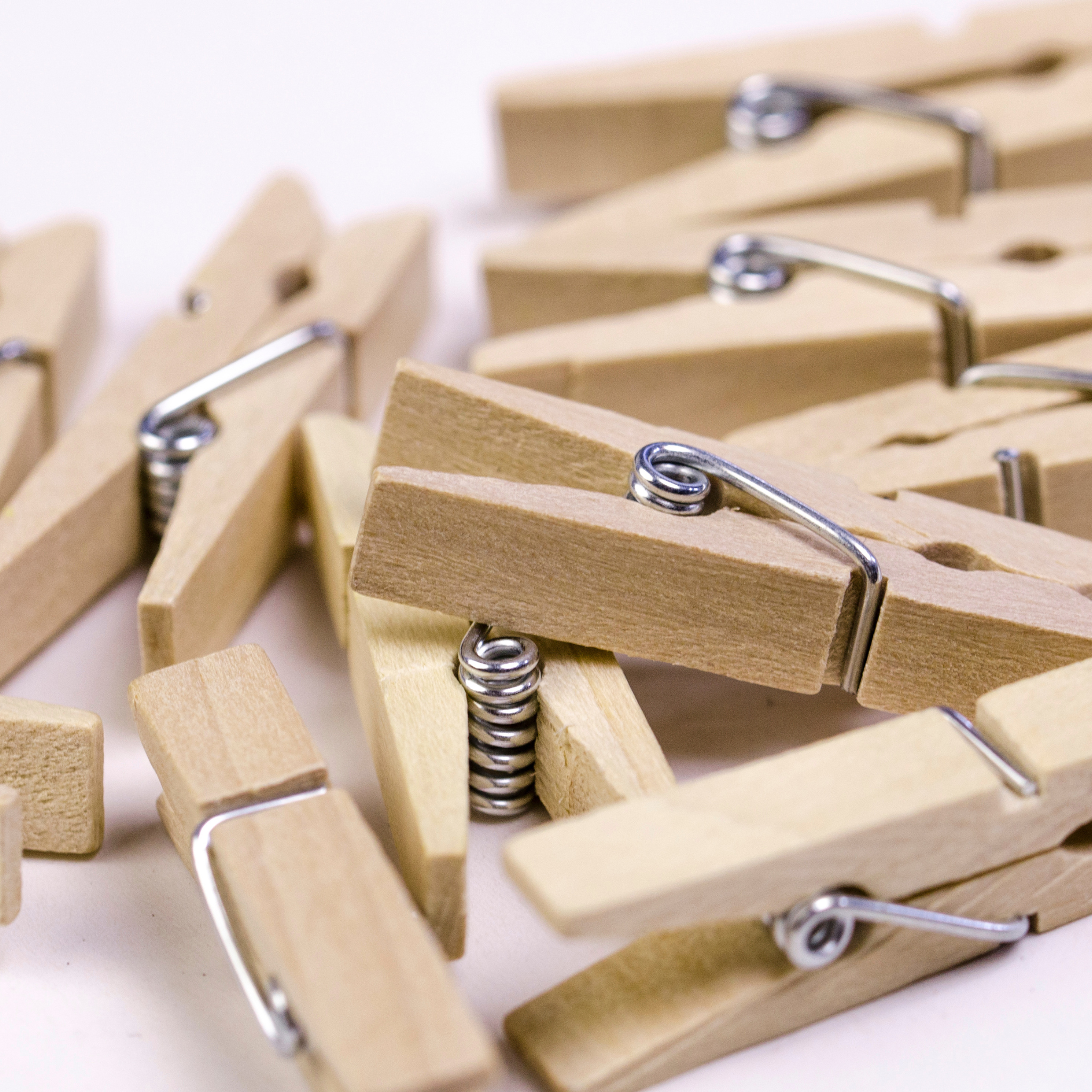 Mini-Wäscheklammern Holz 3,5cm -hey-Party.de- Accessoires zum Feiern -#Variante_