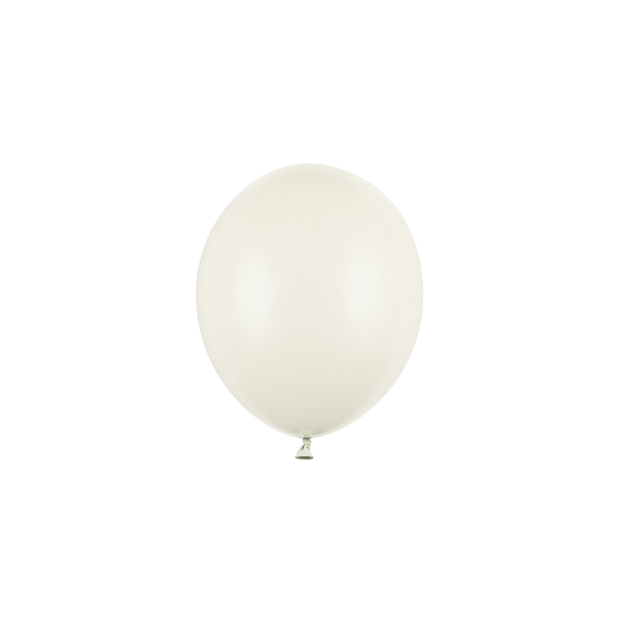 Mini-Luftballons Creme 12cm