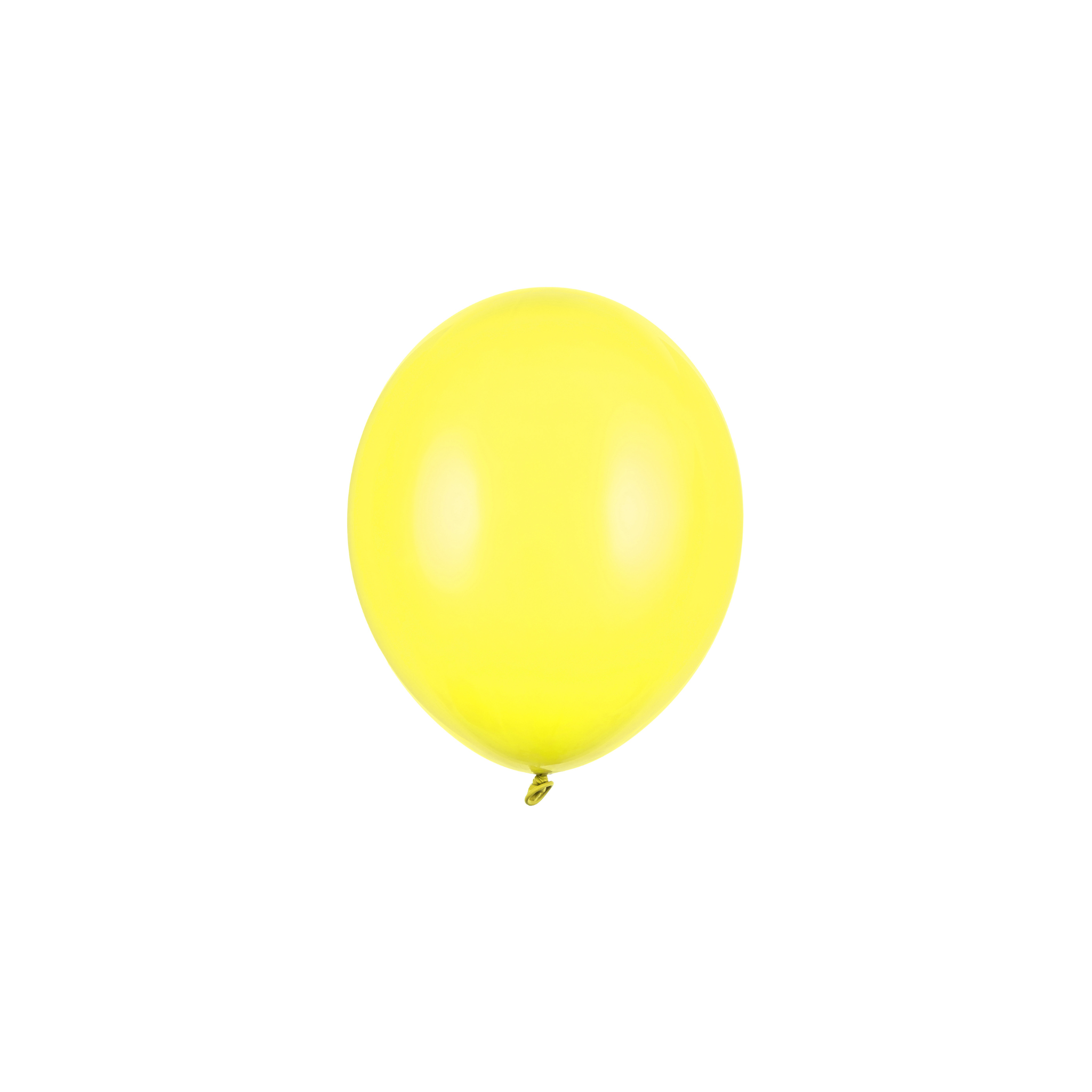 Mini-Luftballons Gelb 12cm