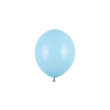 Mini-Luftballons Hellblau 12cm -hey-Party.de- Latexballons -#Variante_