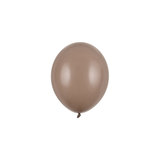 Mini-Luftballons Hellbraun 12cm -hey-Party.de- Latexballons -#Variante_