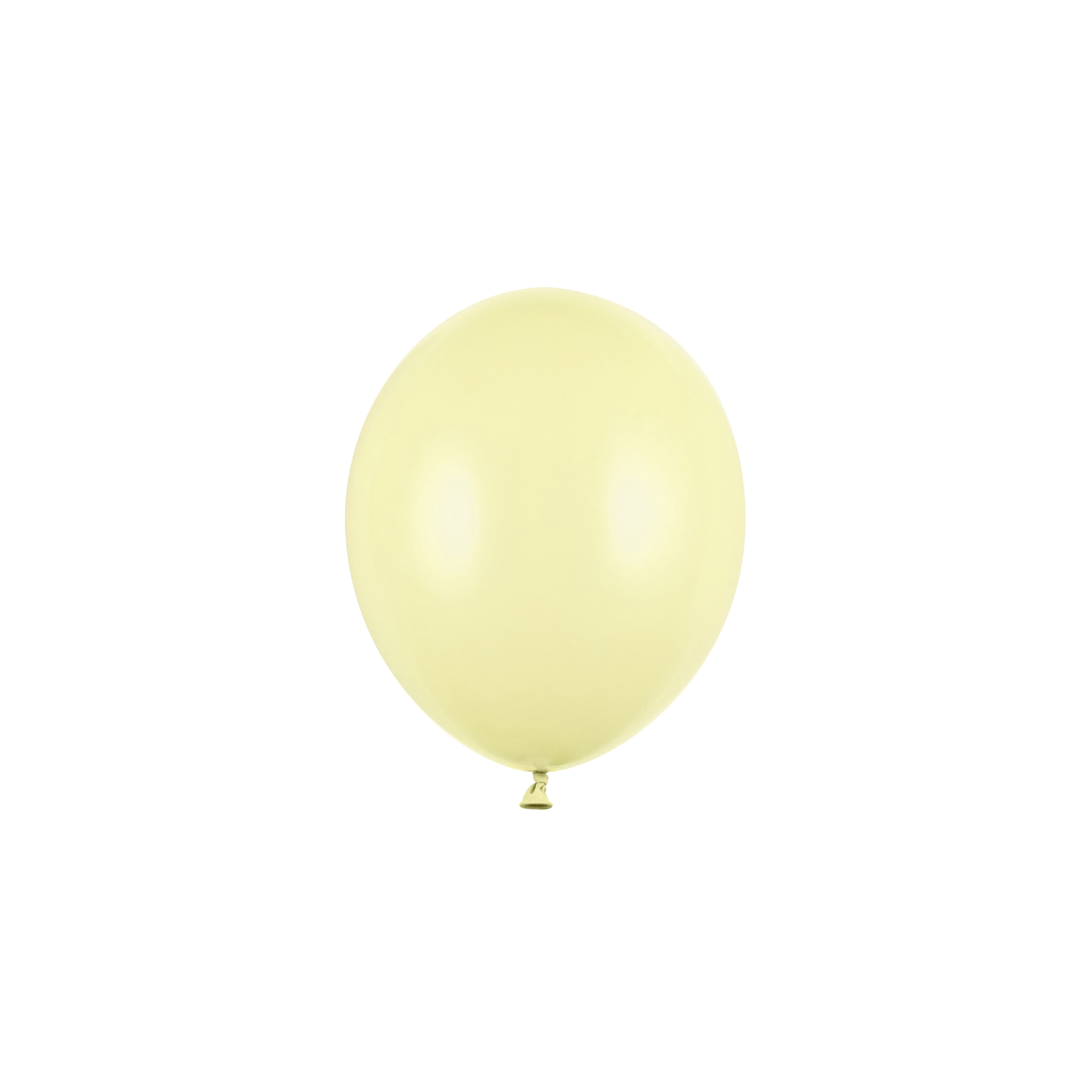 Mini-Luftballons Hellgelb 12cm -hey-Party.de- Latexballons -#Variante_