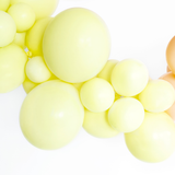 Mini-Luftballons Hellgelb 12cm -hey-Party.de- Latexballons -#Variante_