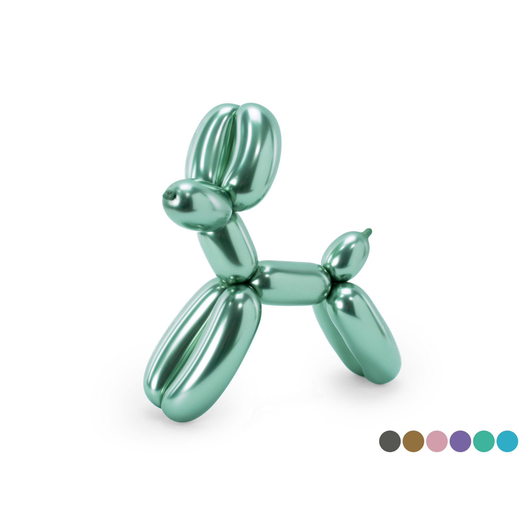Modellierballons Geschenkset Glossy