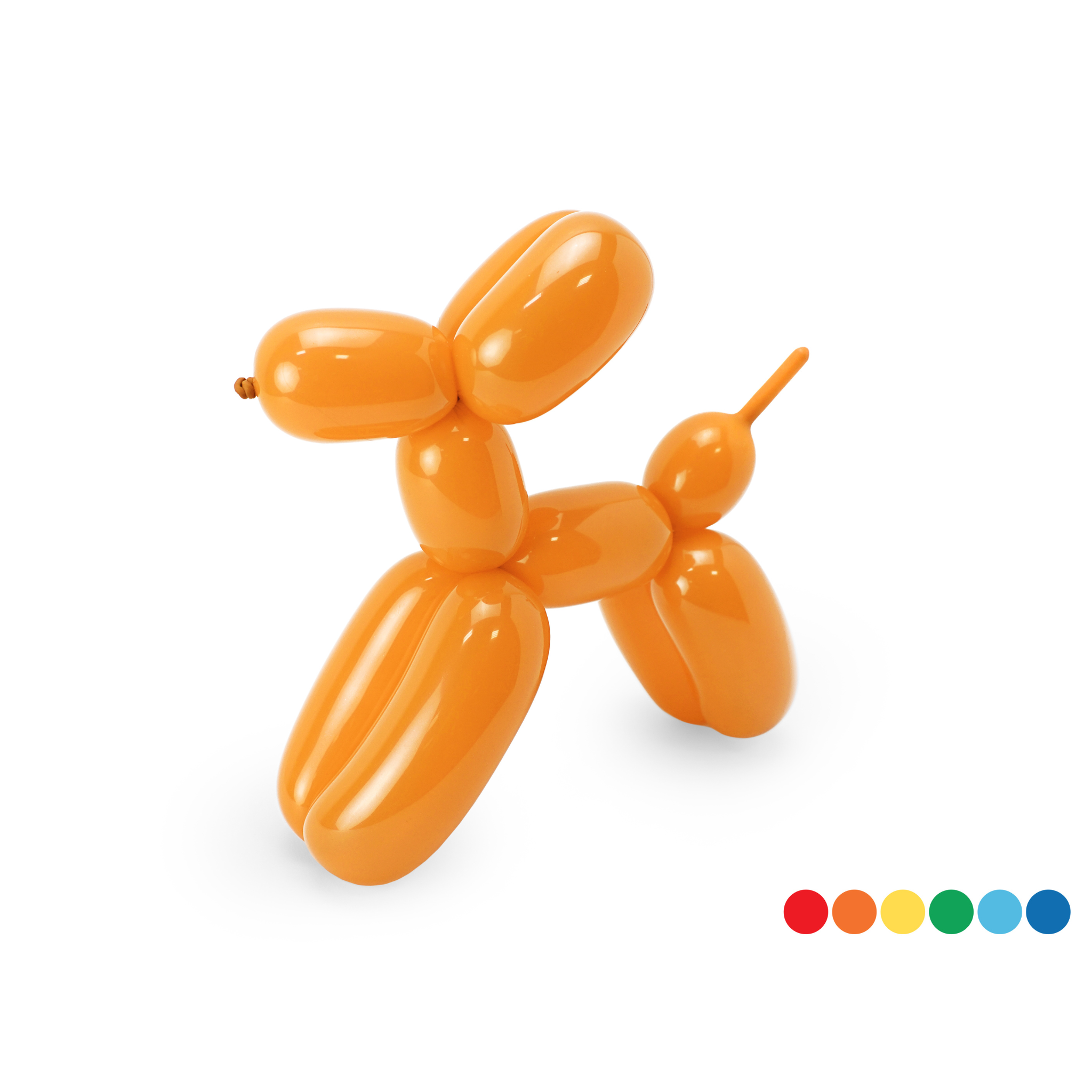 Modellierballons Geschenkset Rainbow