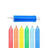 Modellierballons Geschenkset Rainbow