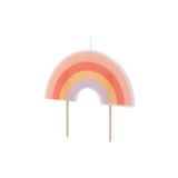 Motivkerze Regenbogen -hey-Party.de- Motivkerzen -#Variante_