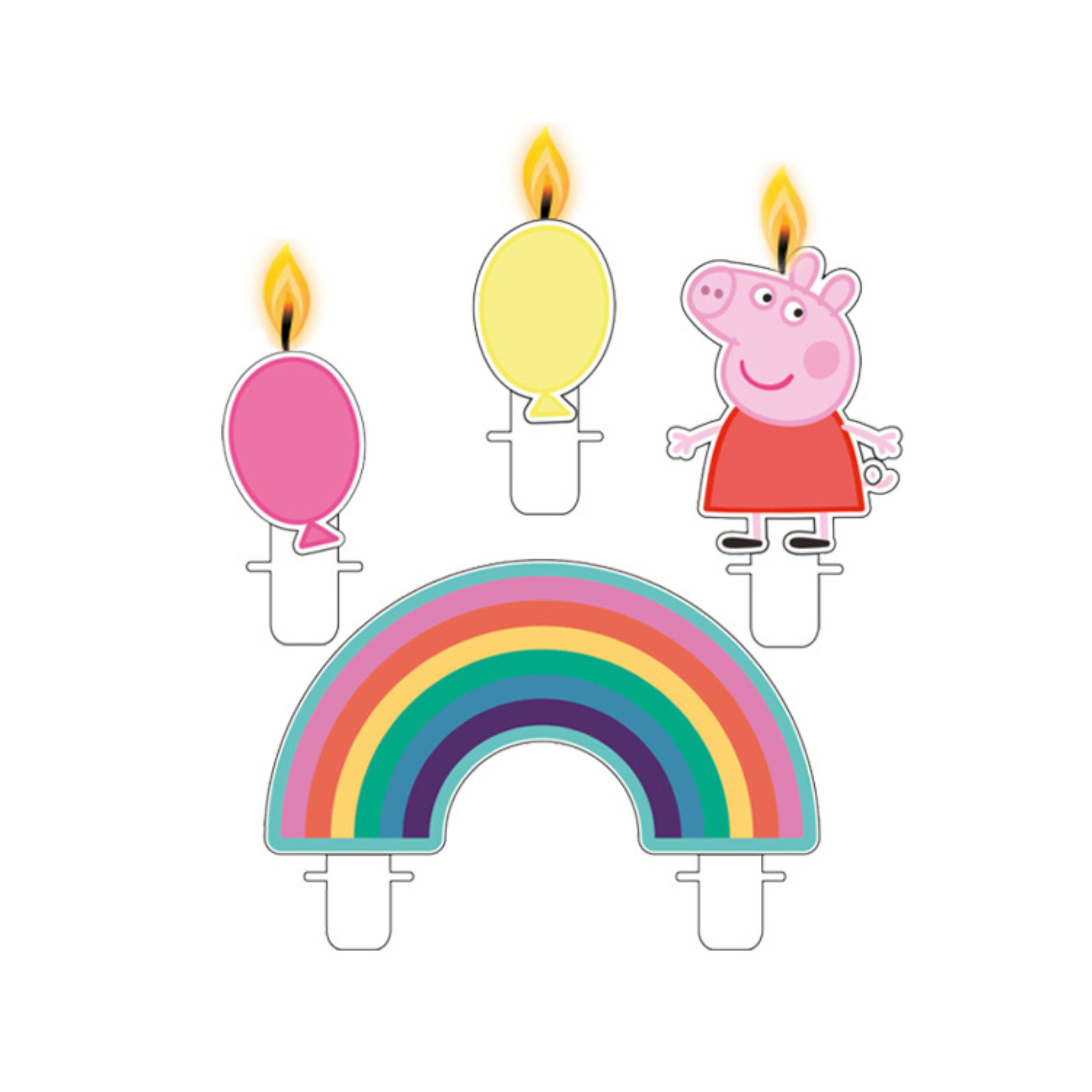 Motivkerzen Peppa Wutz -hey-Party.de- Motivkerzen -#Variante_