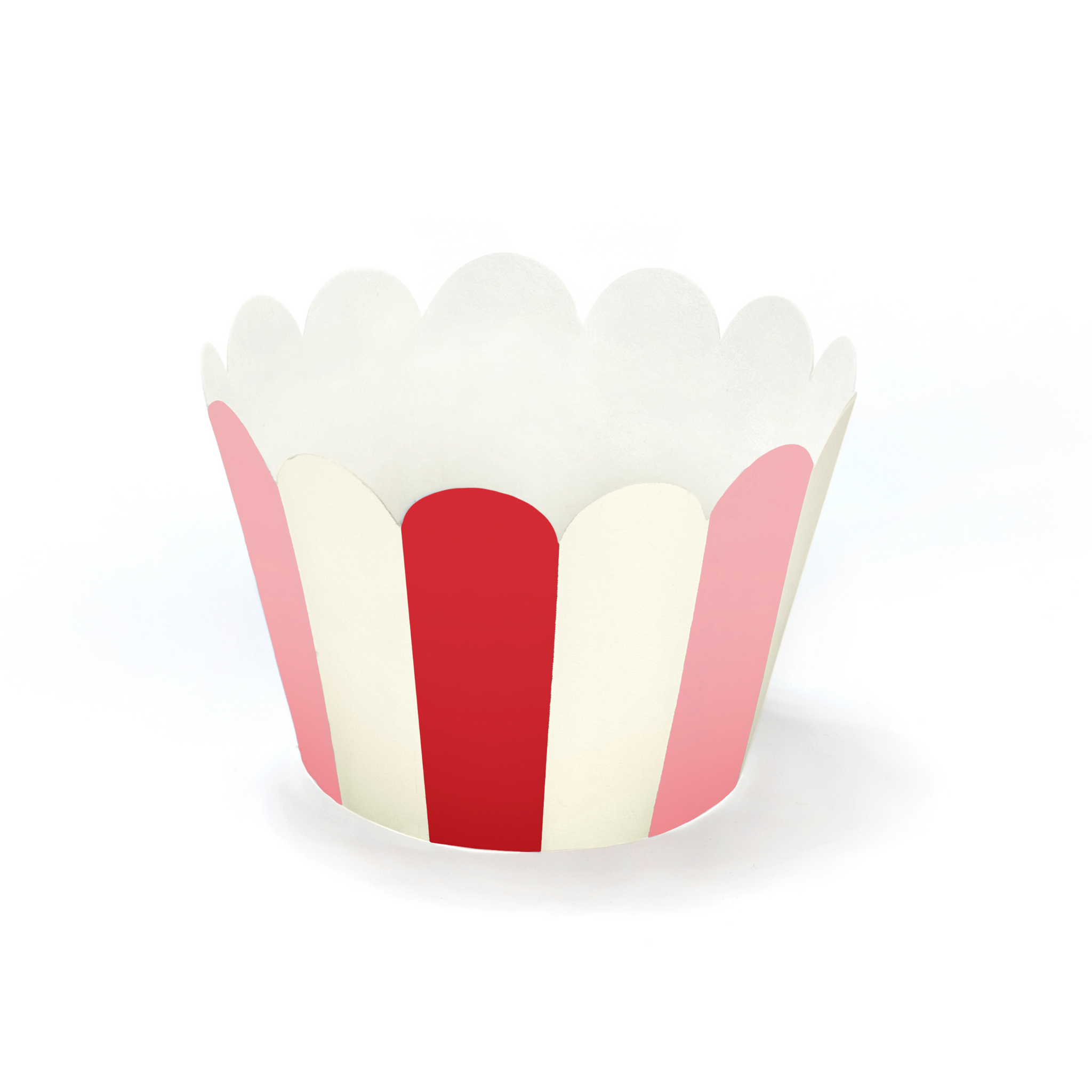 Cupcake Manschetten Rosa & Rot -hey-Party.de- Cupcake Wrapper -#Variante_