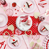 Cupcake Manschetten Rosa & Rot -hey-Party.de- Cupcake Wrapper -#Variante_