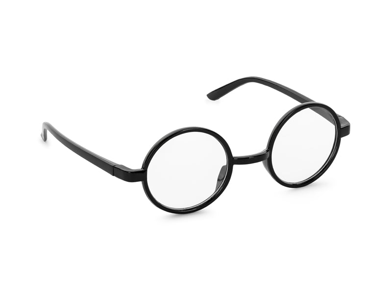 Zaubererbrille Schwarz, ca. 13,5 x 4,9 cm