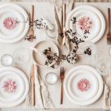 Papierdekoration Blumen Rosa -hey-Party.de- Tischdekoration -#Variante_