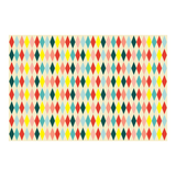 Papiertischdecke Zirkus Rauten -hey-Party.de- Tischdecken -#Variante_