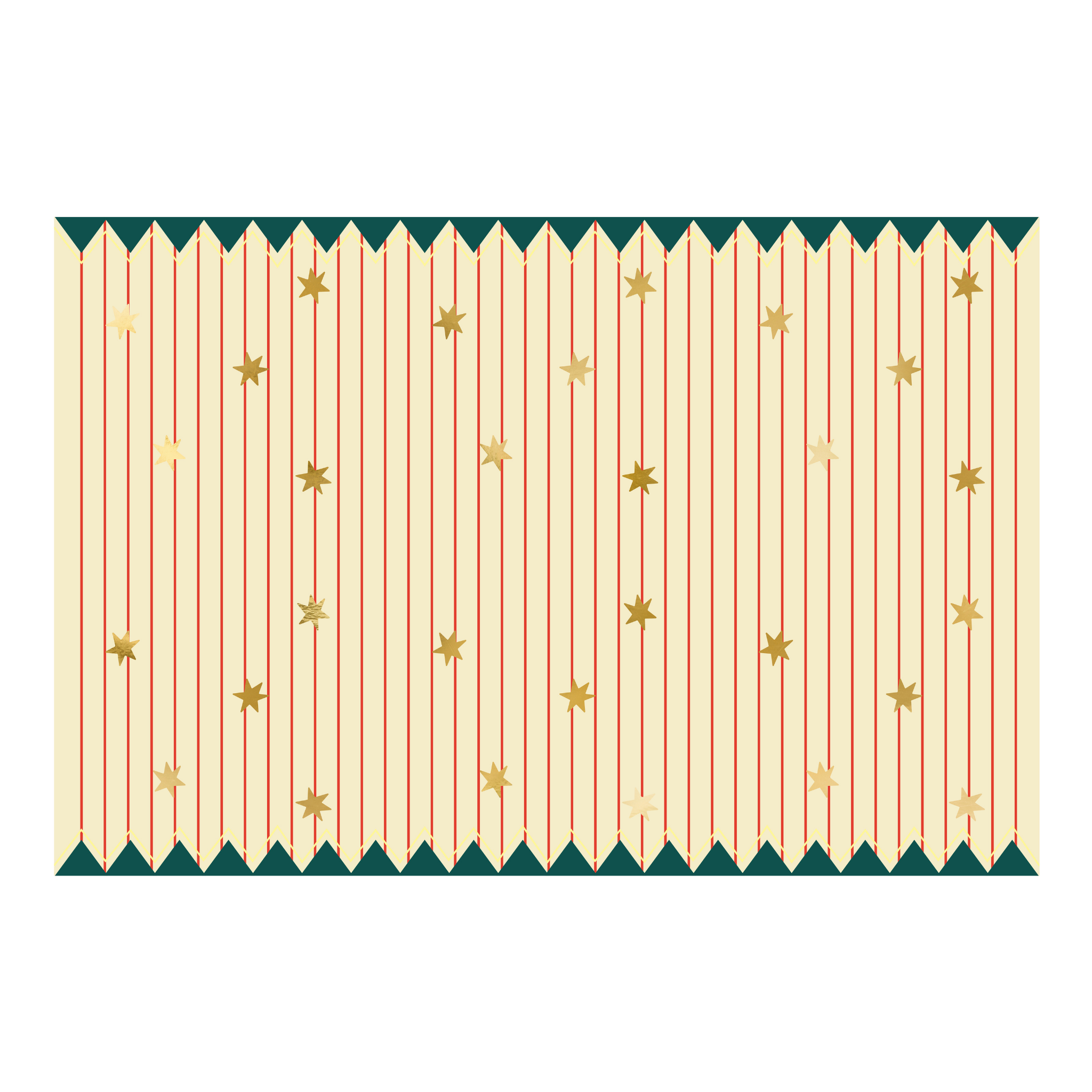 Papiertischdecke Zirkus Linien & Sterne -hey-Party.de- Tischdecken -#Variante_