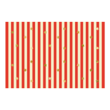 Papiertischdecke Zirkus Streifen Rot -hey-Party.de- Tischdecken -#Variante_