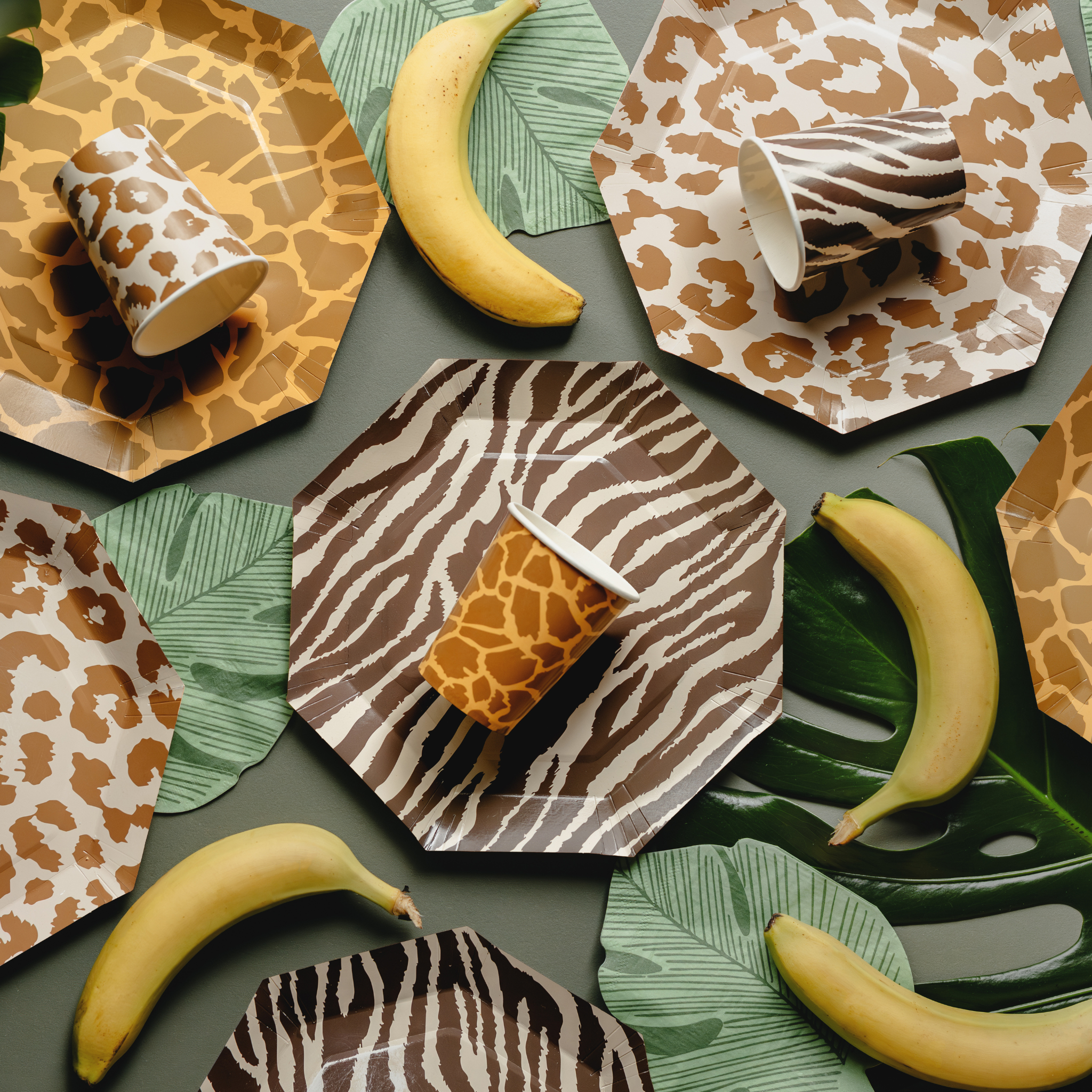 Pappbecher Safari -hey-Party.de- Pappbecher -#Variante_