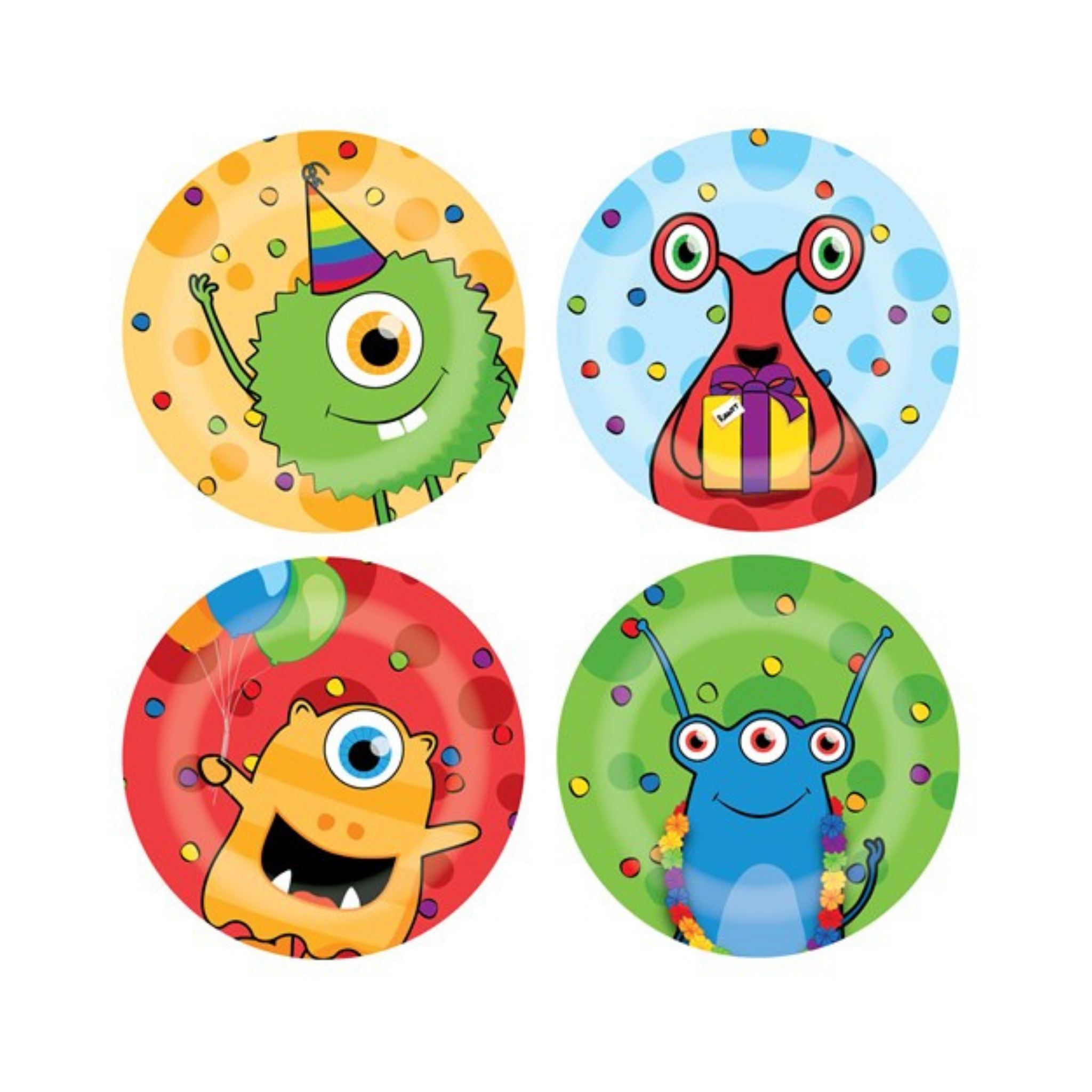 Pappteller Monster Party -hey-Party.de- Pappteller -#Variante_