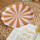 Pappteller Streifen -hey-Party.de- Pappteller -#Variante_