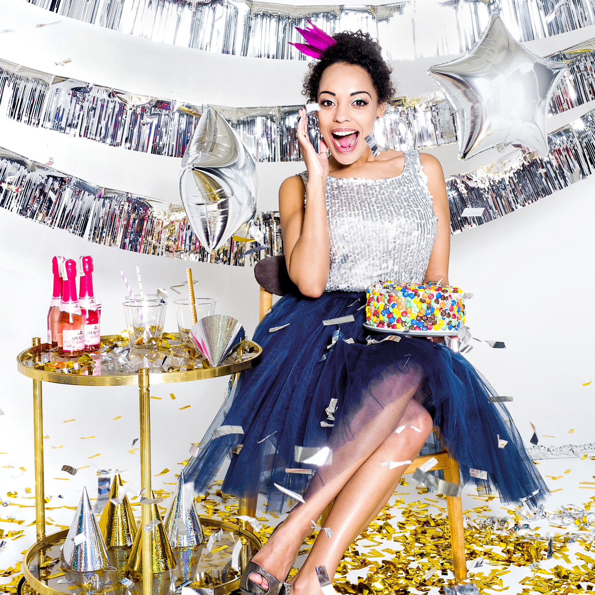 Partyhütchen Holografisch -hey-Party.de- Partyhütchen -#Variante_